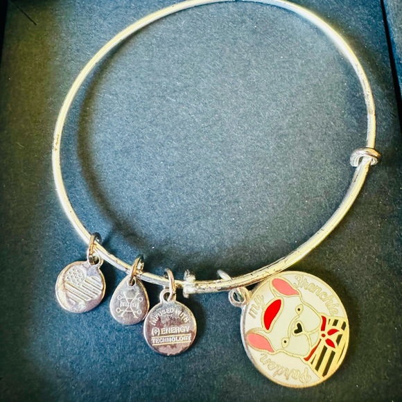 Alex and Ani Pardon My Frenchie bracelet - Picture 2 of 3
